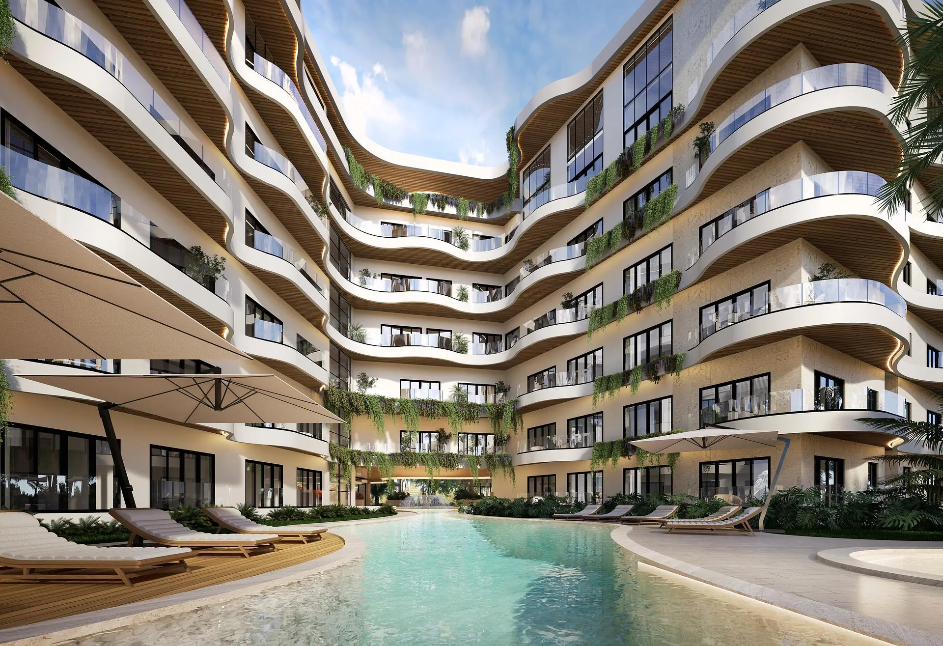 Circle Residences, Cap Cana. Artist’s concept from the published Circle Residences project materials. Finishes, layout and views require confirmation.