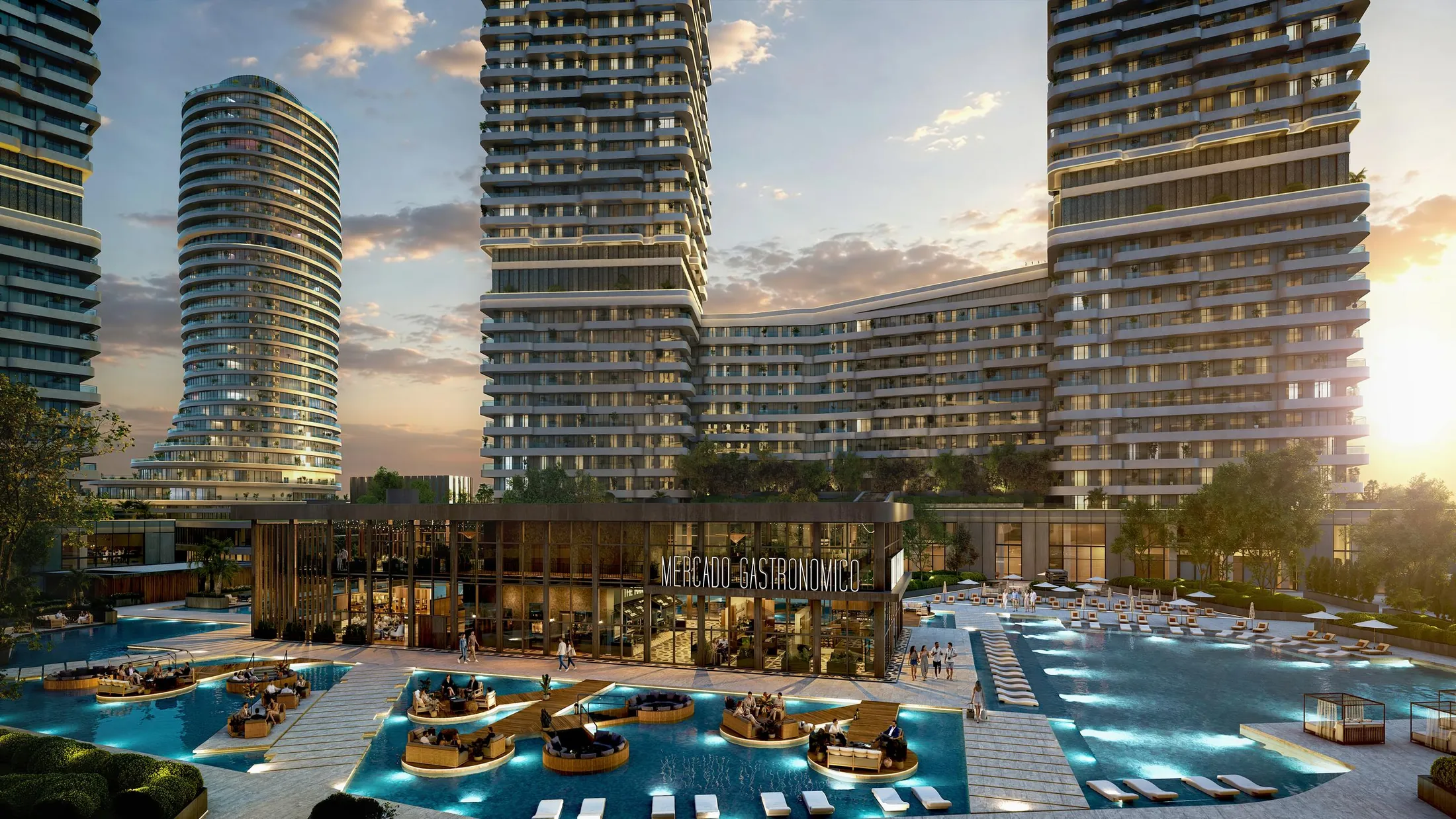 Coralia, Santo Domingo. Artist’s concept from the published Coralia project materials. Layout, finishes, views and model-specific inclusions require confirmation.