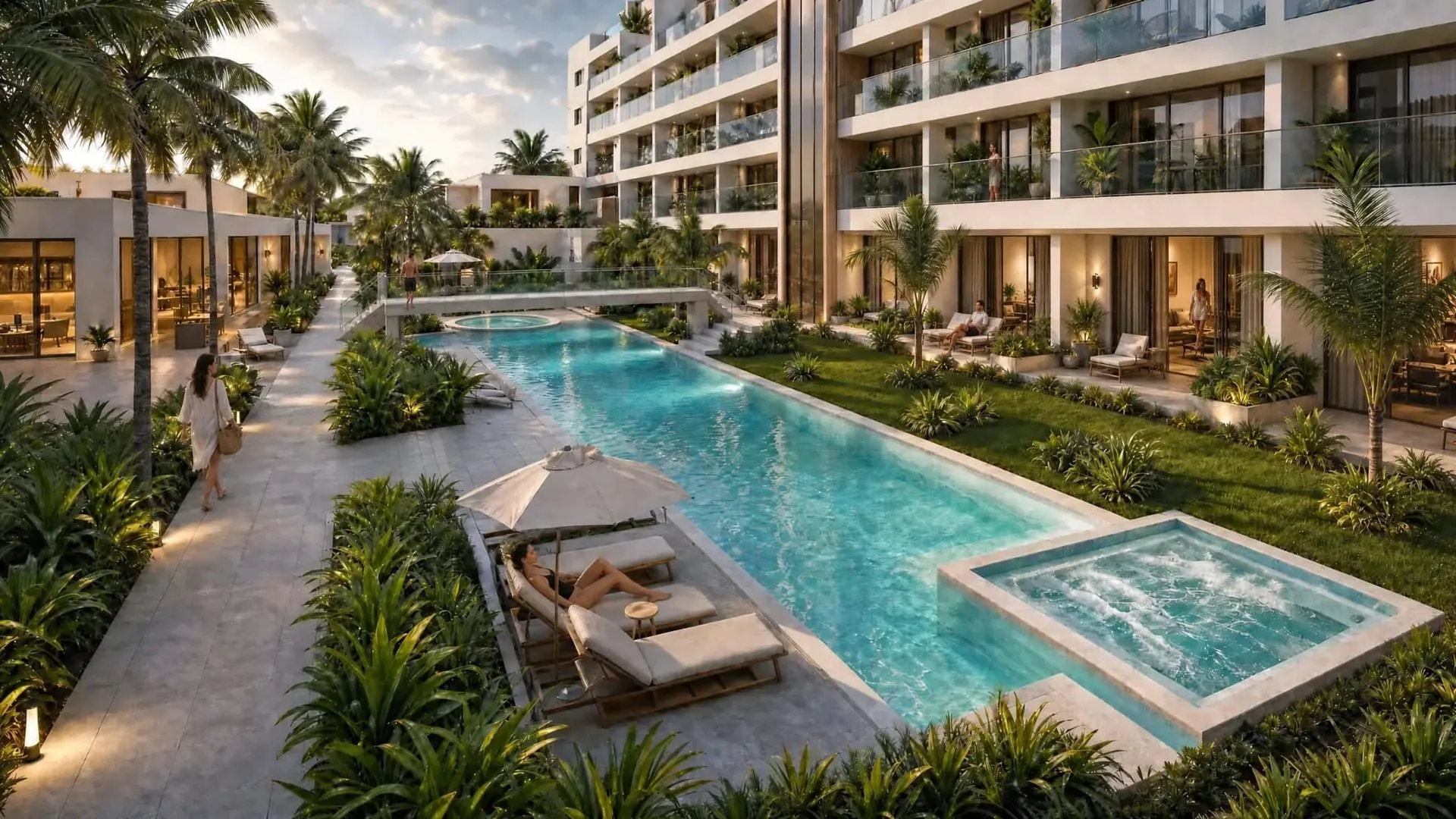 Lux Corales, Bavaro. Artist’s concept from the published Lux Corales project materials. Layout, finishes, views and model-specific inclusions require confirmation.