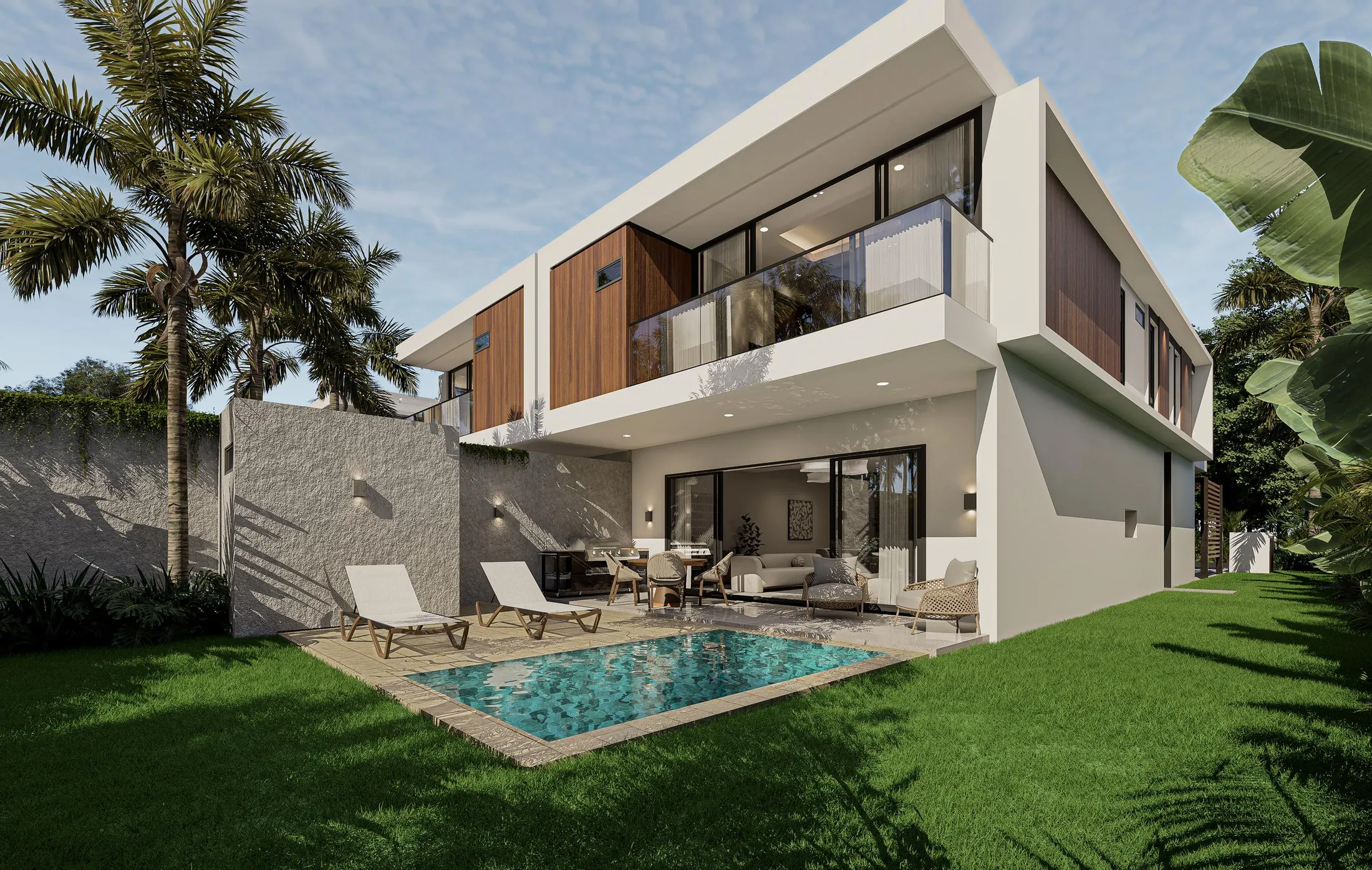 Marealta Homes, Cap Cana. Artist’s concept from the published Marealta Homes project materials. Layout, finishes, views and model-specific inclusions require confirmation.