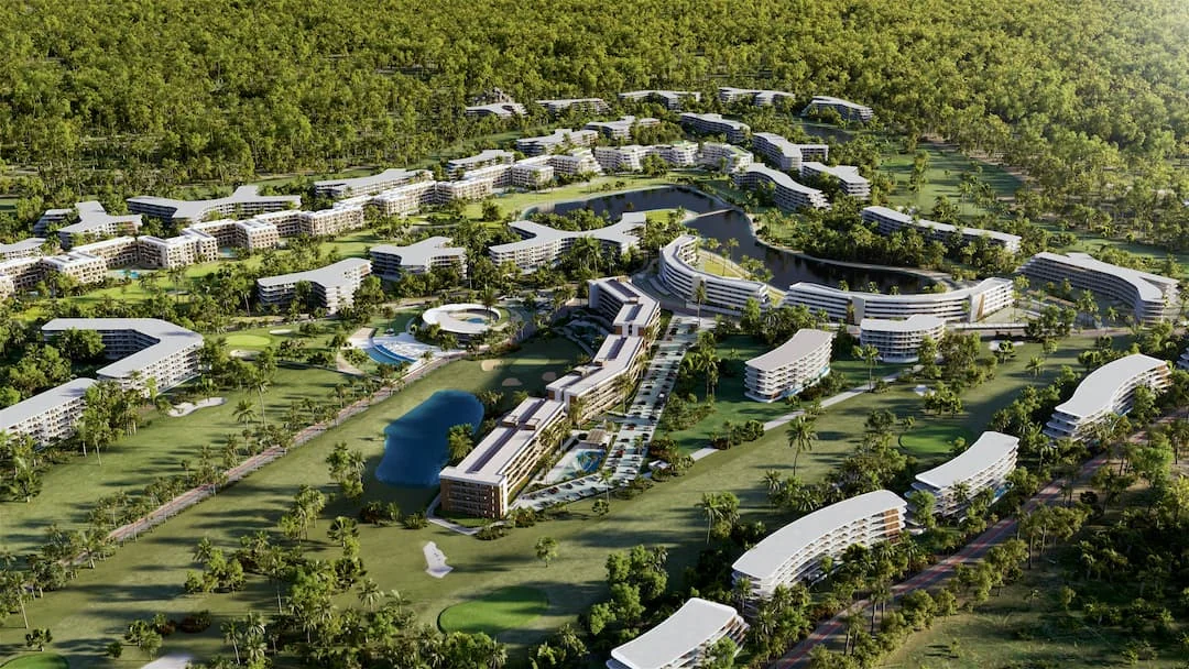 Palm View, Coral Golf Resort · Punta Cana. Project rendering.