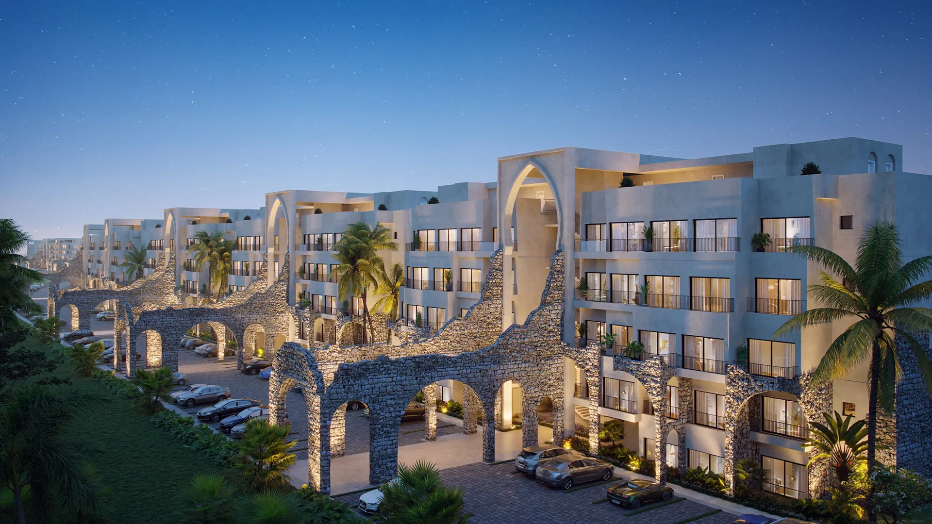 Poseidonia, Cana Bay, Punta Cana, Dominican Republic. Poseidonia, artist's concept. Final design and finishes may differ.