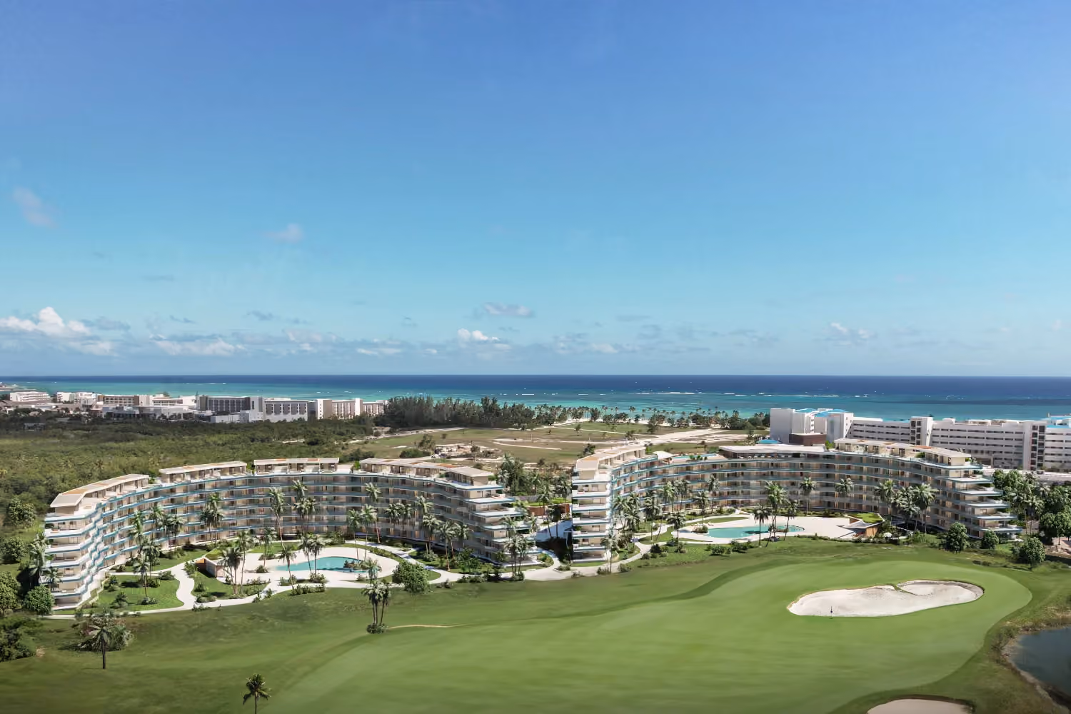 Crystal Garden, Cap Cana. Project rendering.